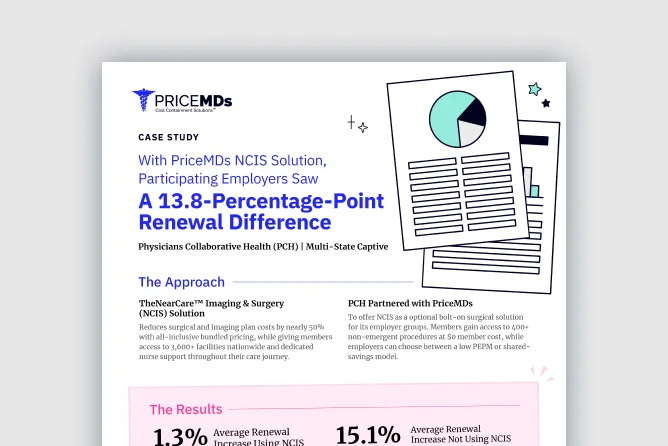 PriceMDs Captive Case Study
